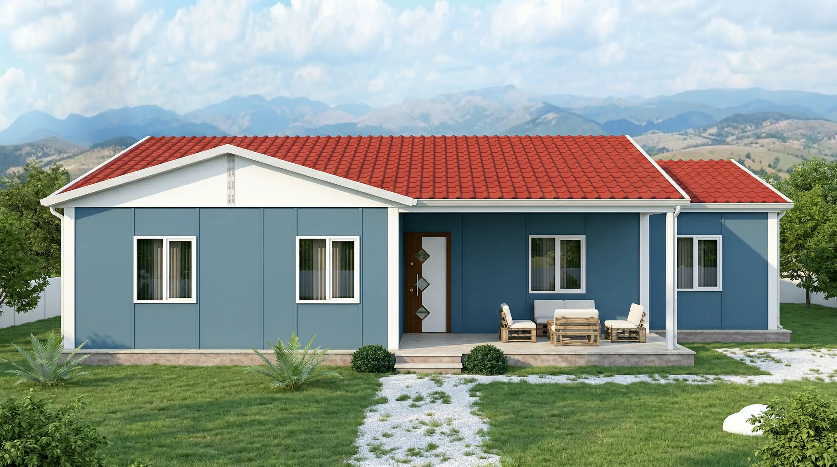 117 m² Prefabrik Ev Fiyatları