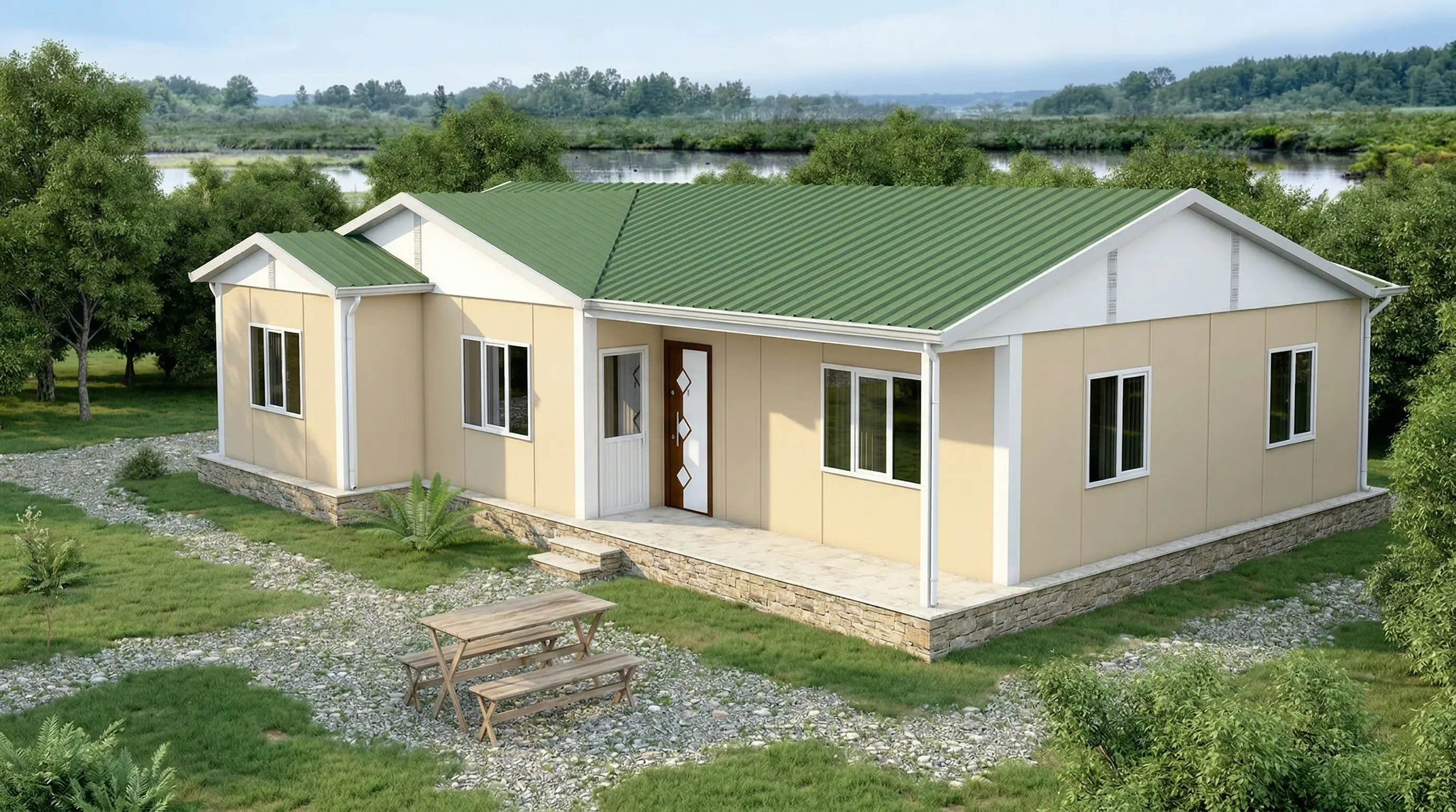 120 m² Prefabrik Ev Fiyatları