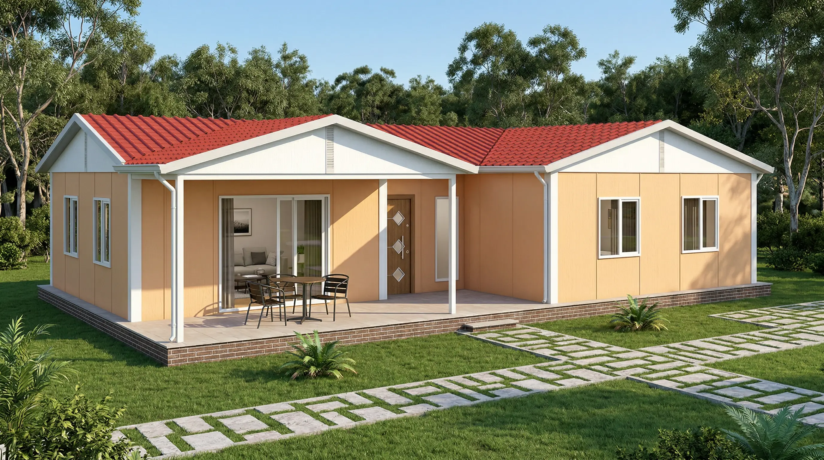 123 m² Prefabrik Ev Fiyatları